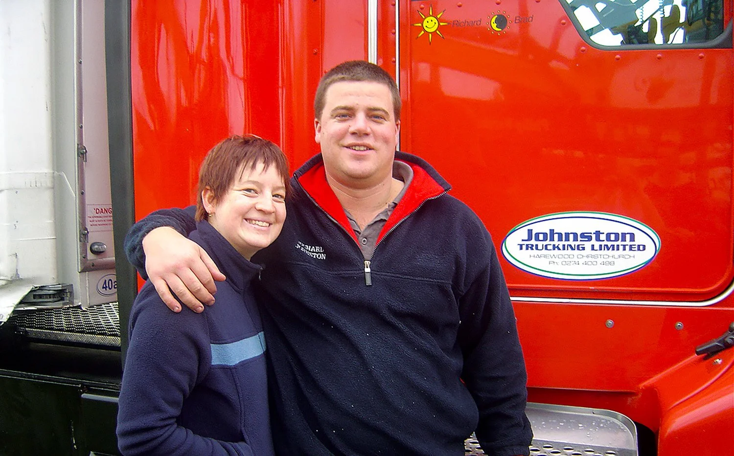 Aimee and Richard Johnston