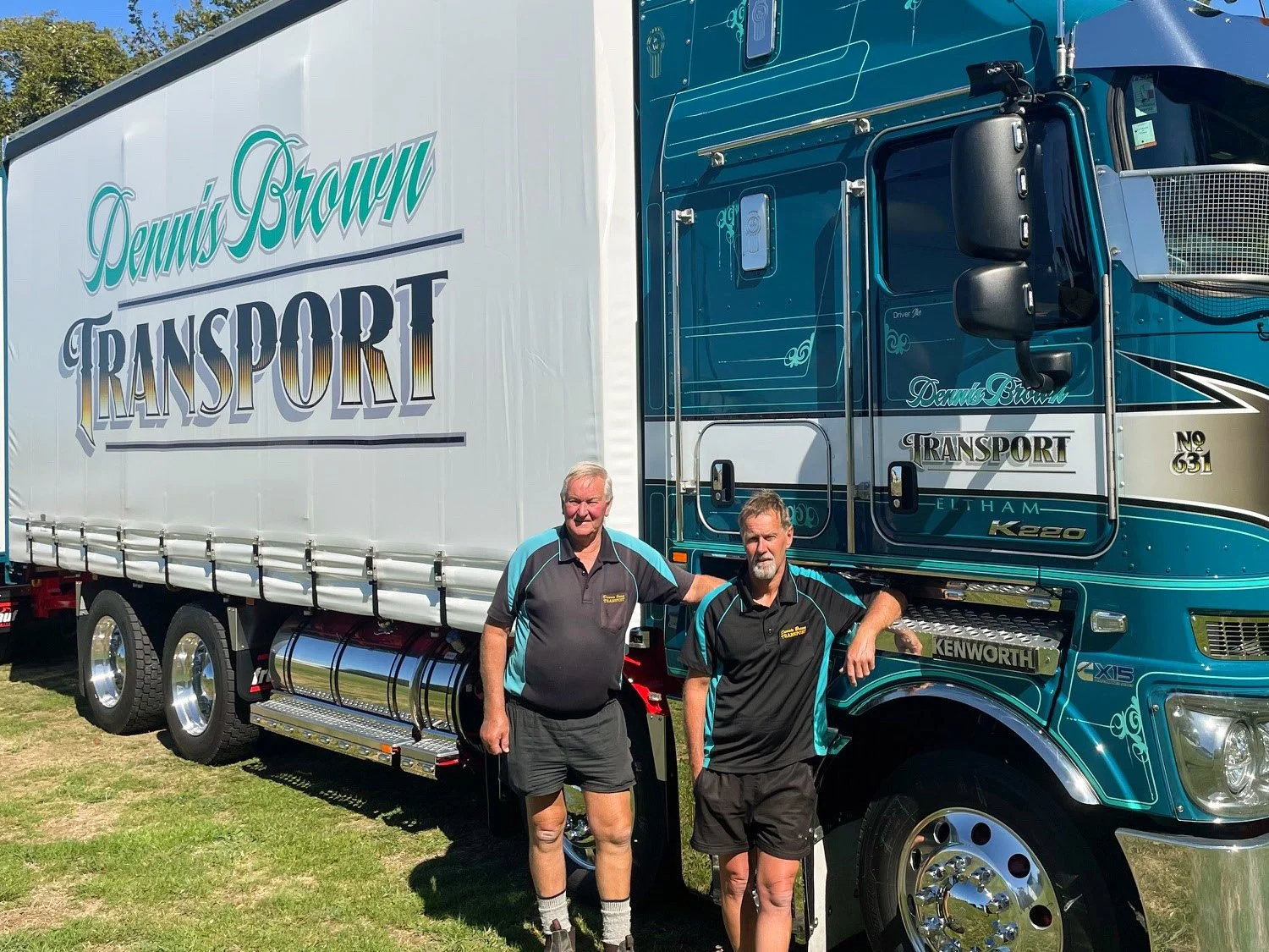L-R Dennis and Ike Brown