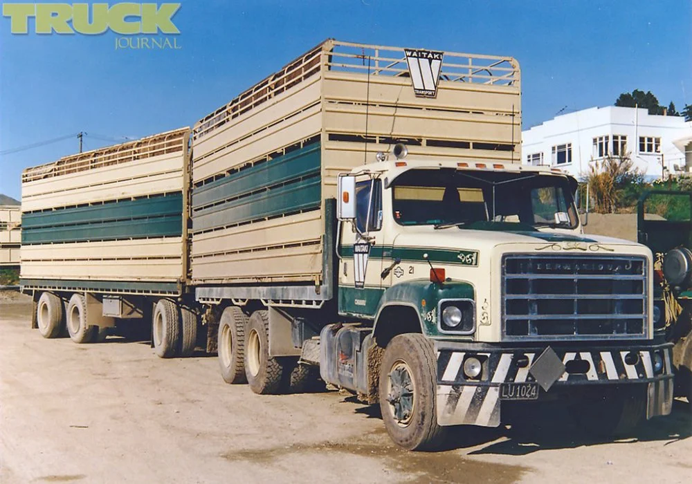 The S Line was often under stock crates carting livestock to the freezing companies up and down the East Coast of the South Island.