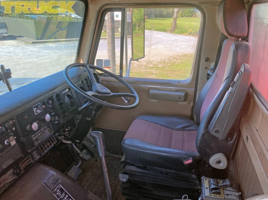 The interior is still in good nick.