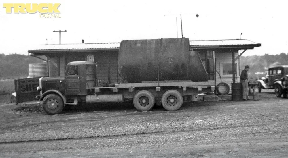 Part of a mobile saw mill on the Leyland.
