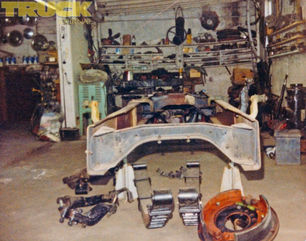 Suspension parts ready to go back on