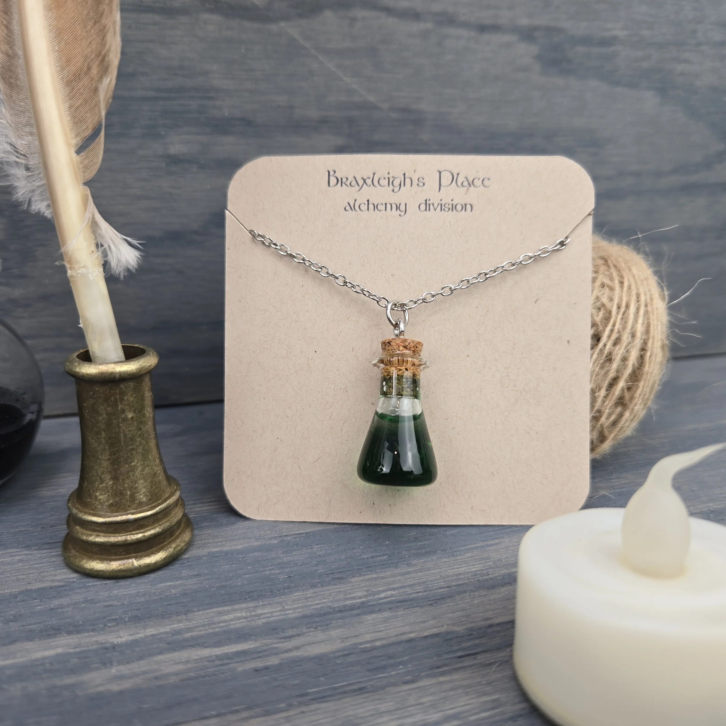 Vial of Twisted Vines Potion Necklace