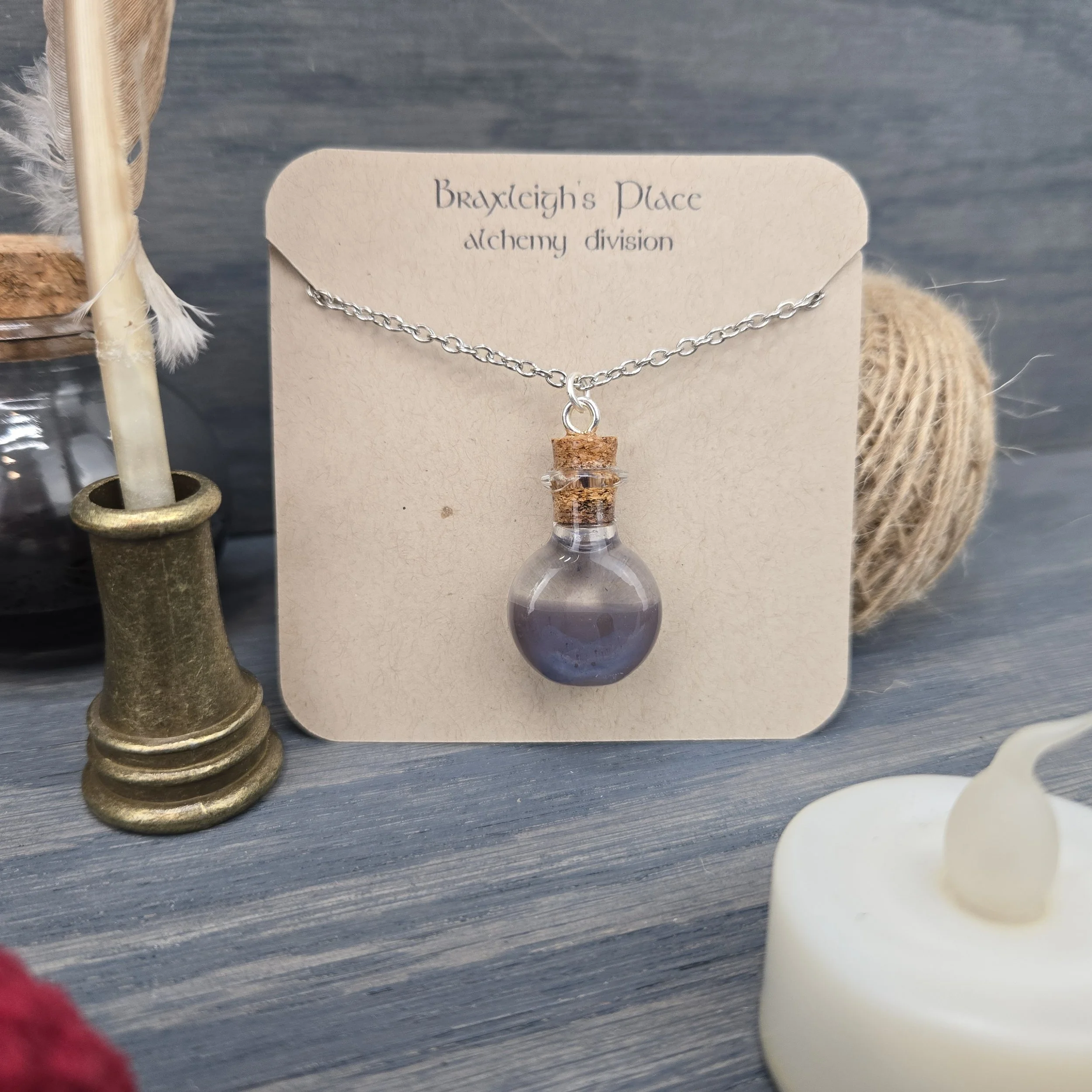 Storm in a Bottle Potion Necklace