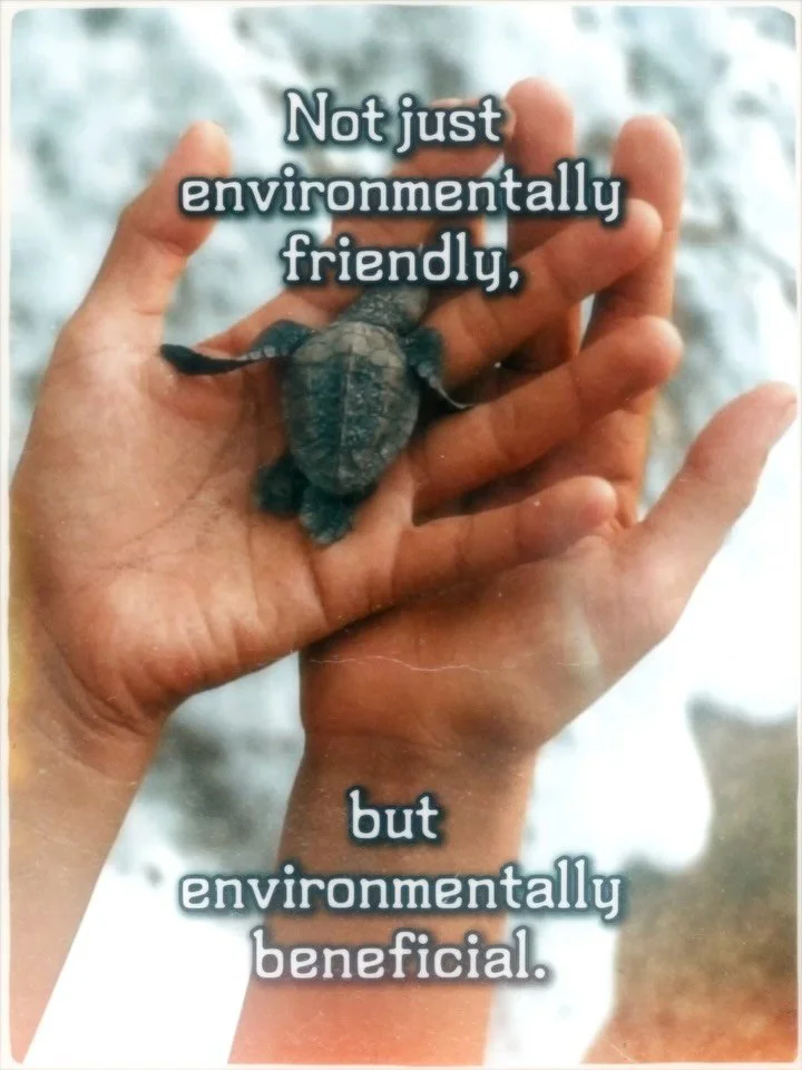 Not just sustainable.
Not just friendly.
We believe in being environmentally beneficial.
From kelp reforestation in Baja, to coral restoration, to reversing desertification…
we are not here to take.
We are here to give back.
Every marine ext