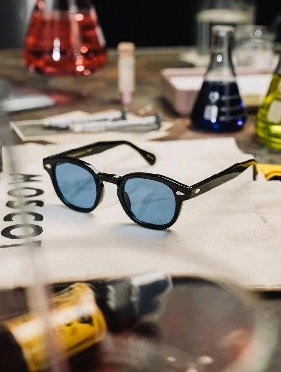 Moscot Tint + Celebrity Blue