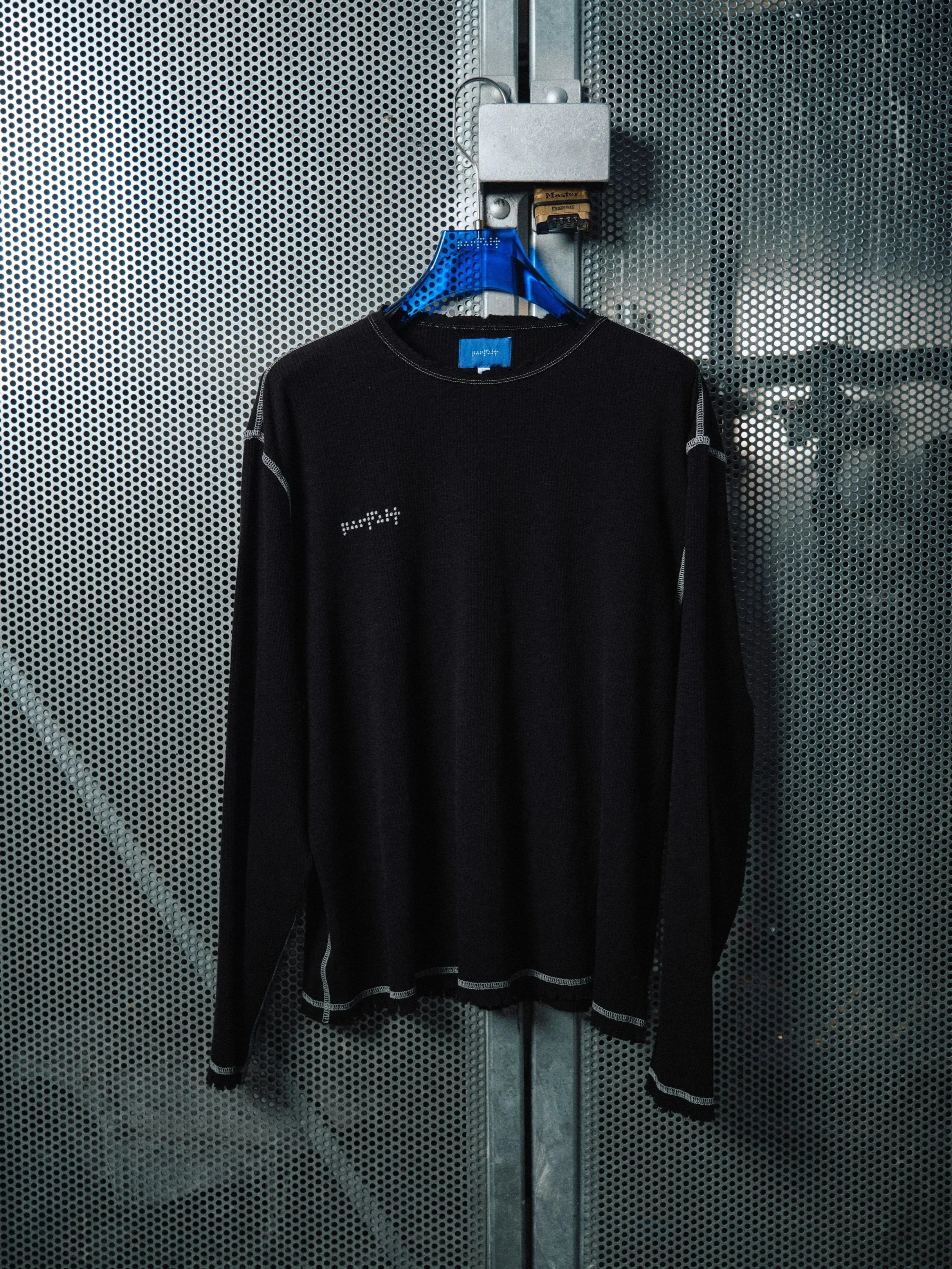 Franco Reflective Rib Knit Sweater