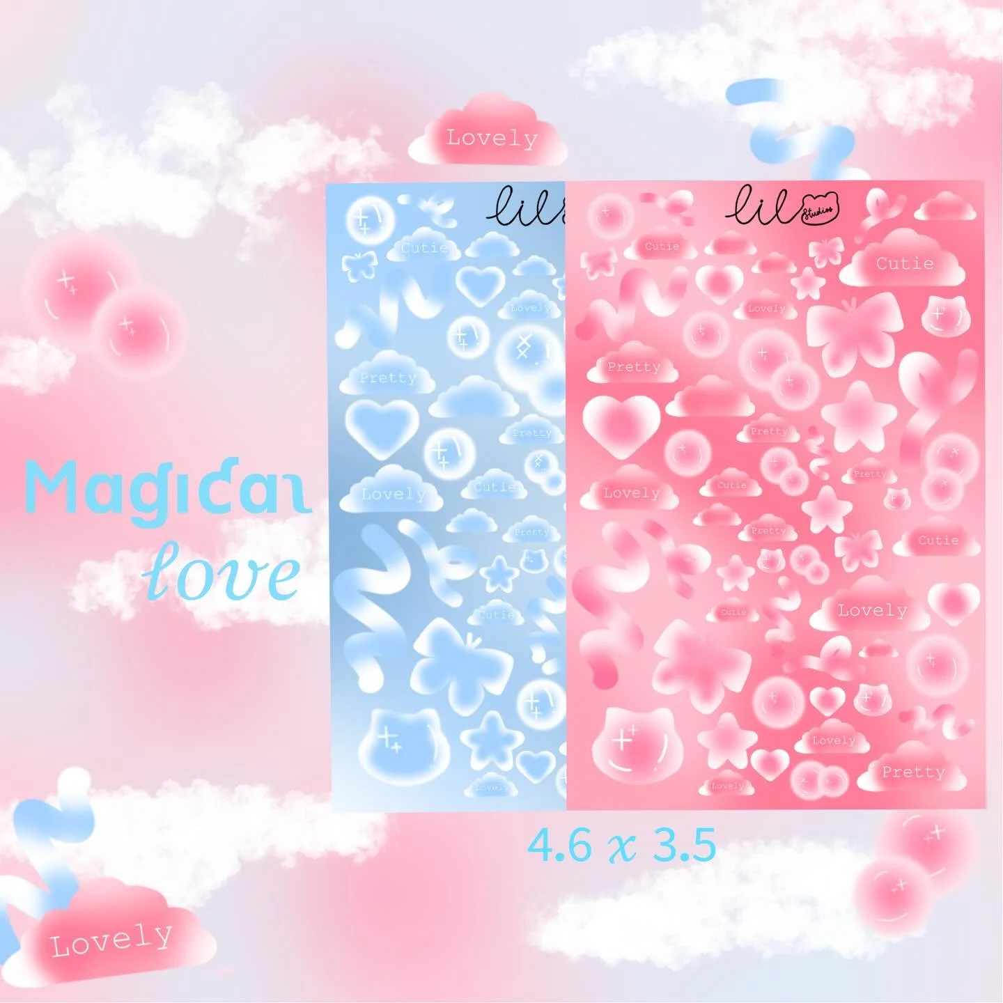 Magical love 𐙚 ‧₊˚ &sdot;

New sticker sheet!! This is technically the first reveal for season one!🤭 I&rsquo;m so excited for the launch in January!

My extra sticker sheets are still 25% off on Etsy ! My Etsy shop will be closed be a few weeks! 
 