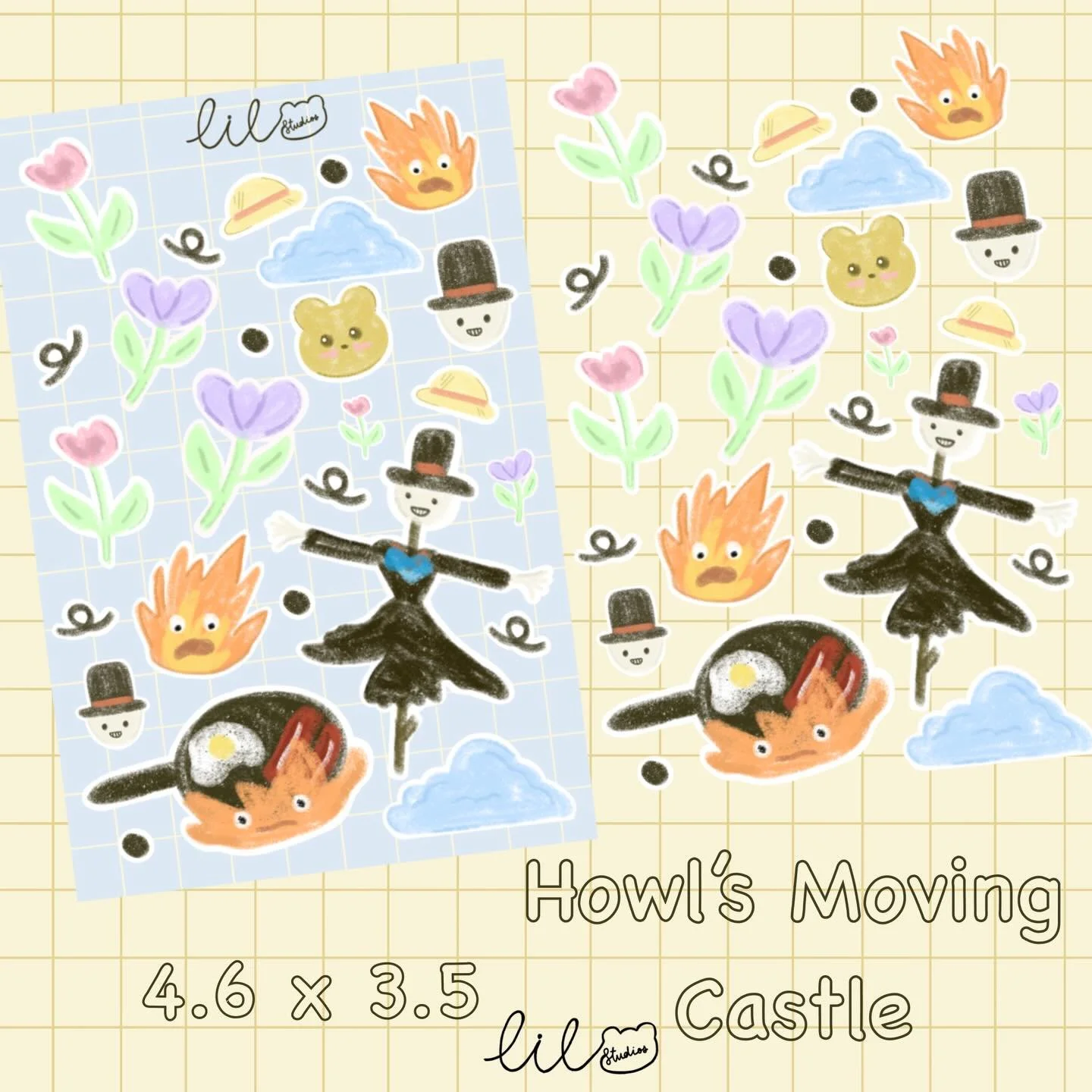 YAYY FIRST GHIBLI SHEET!!☁️☁️

I&rsquo;m so ready to start a ghibli collection for the new year!! I wanted to do like a doodle/crayola vibe for these sheets if that makes sense? Anyways I really like how this one came out and I can&rsquo;t wait to ma