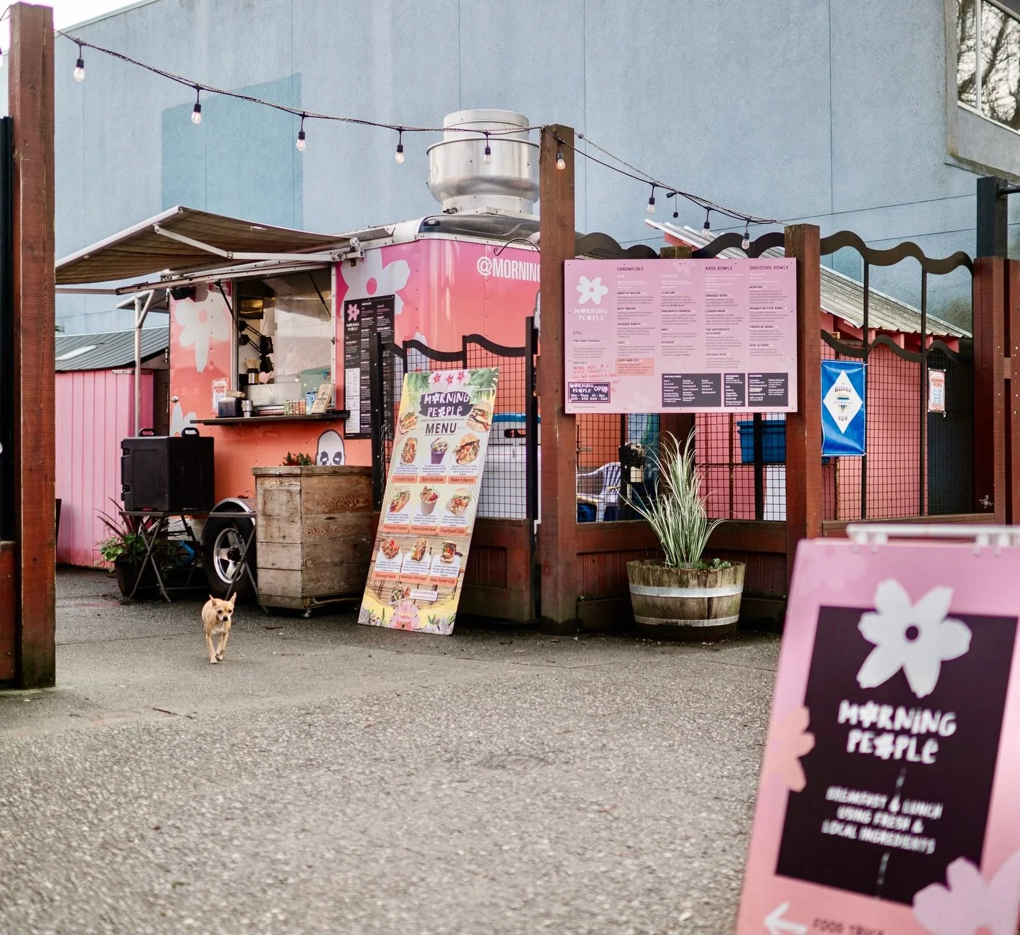 Our pink little home 💕
So much love for our Cook Street Village community &mdash; the families, the dogs, the friends, the lovers, and the locals who&rsquo;ve become regulars.

Thank you for choosing us.
Thank you for letting us feed you 🤗