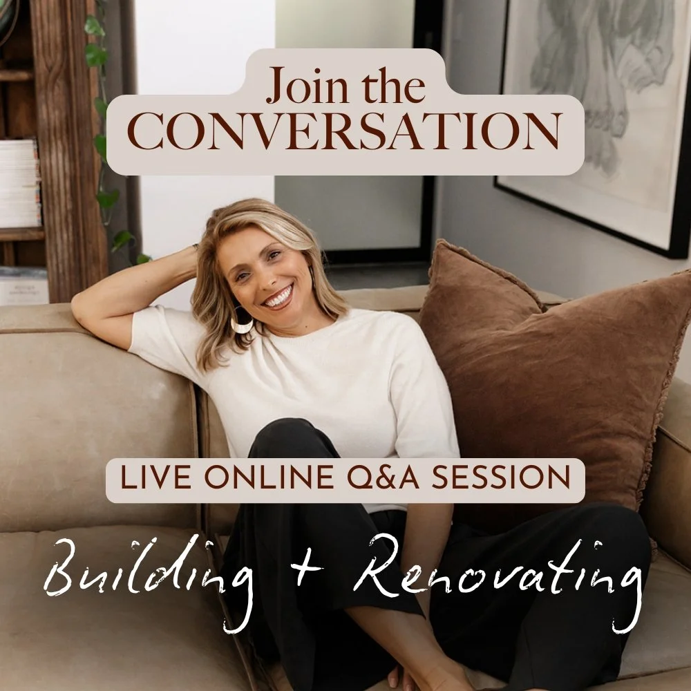 Live Q&A Session: Renovations & Building