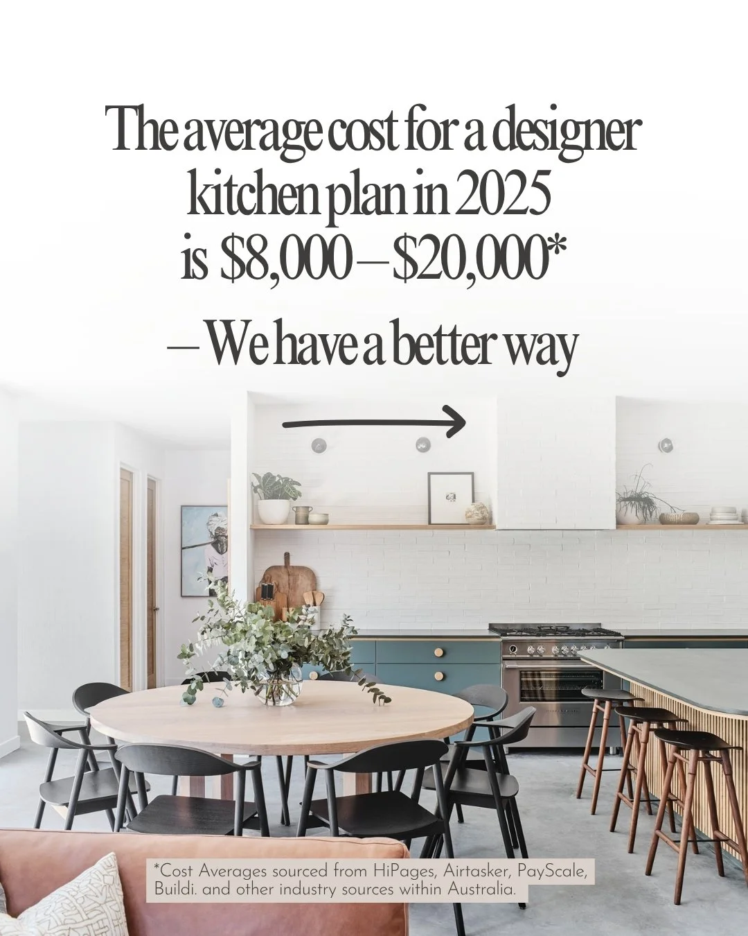 Introducing the Barefoot Bay Villa Kitchen + Laundry Plans &mdash; ready-to-go, detailed, and beautiful for just $55.
You&rsquo;ll get:
✨ Scaled floor plans &amp; elevations
✨ Joinery layouts
✨ Detailed cabinetry drawings
✨ Appliance + fixture locati