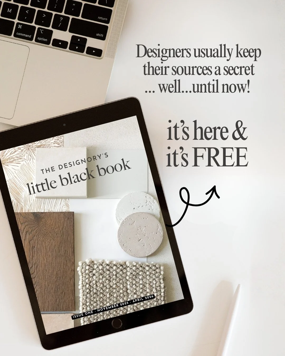 They told us we were crazy for sharing our sourcing secrets&hellip; and honestly? Maybe we are. 😉

But we believe good design should be accessible &mdash; so we&rsquo;ve just released The Little Black Book: our FREE 100-page interior design sourcing