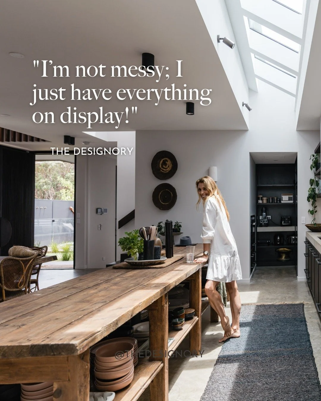 We call it &quot;the collected layered look&quot; 😉🤣

#homestyling #homedecor #interiordesign #kitchendesign