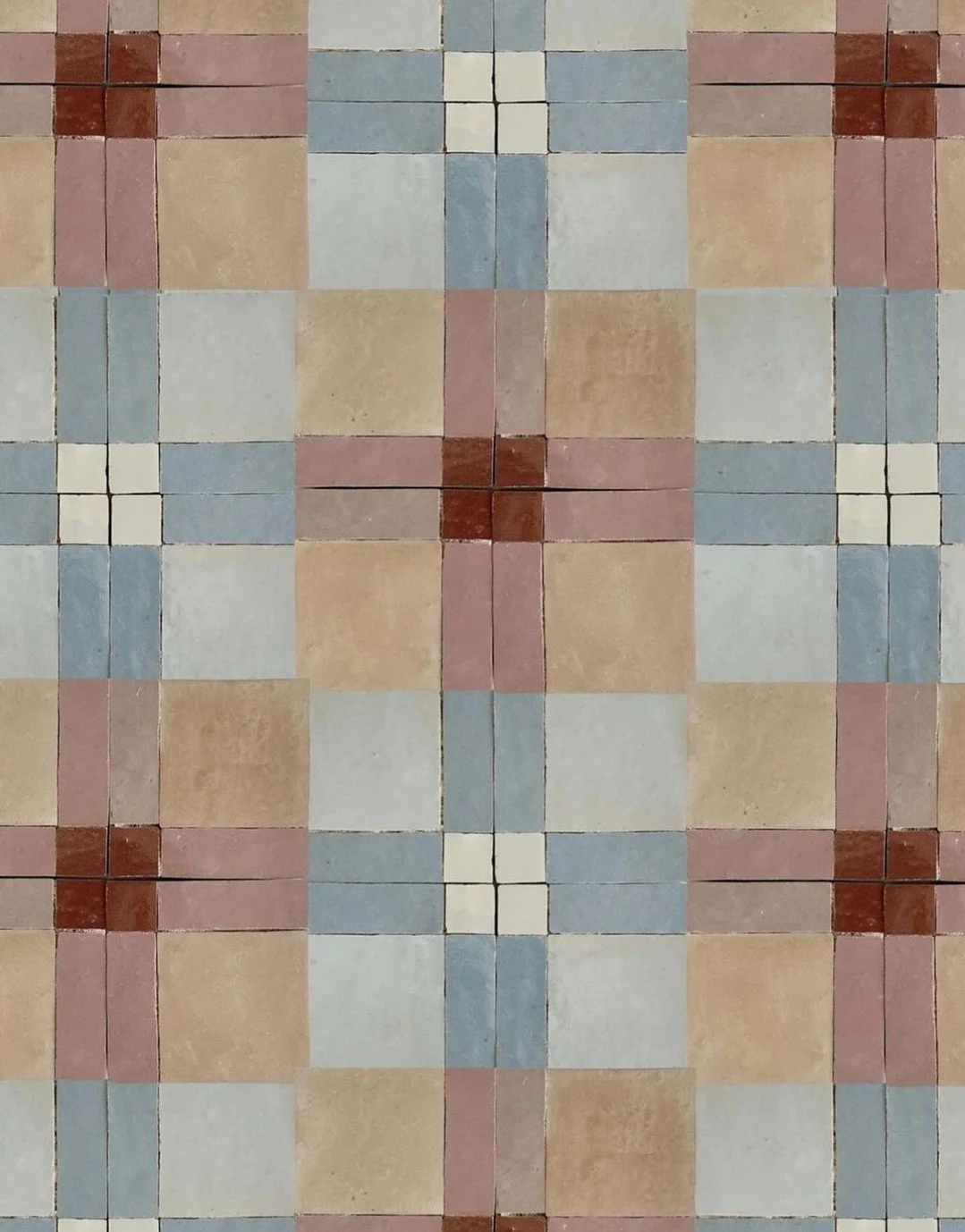 This zellige tile set-out is everything. ✨
The variation, the texture, the imperfect beauty &mdash; a perfect reminder of how handmade tiles bring so much depth and soul to a space. Gorgeous tiles from @tilesofezra, this layout celebrates craftsmansh