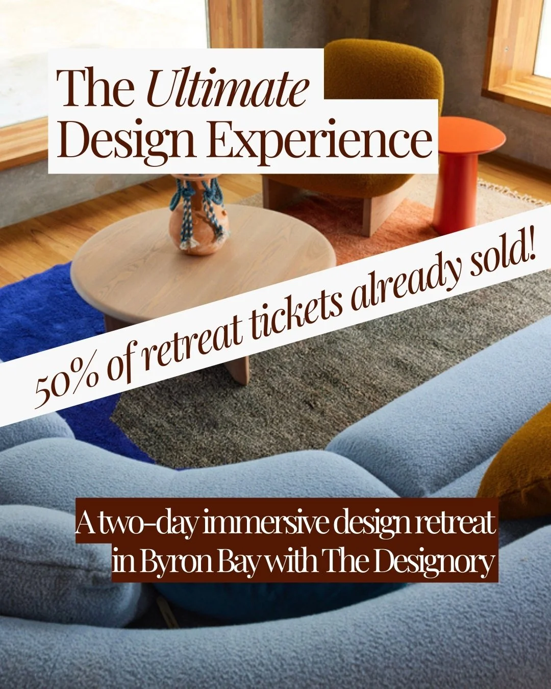 The Ultimate Design Experience: Byron Bay Design Retreat | May 2026

Join Melissa Bonney, Founder &amp; Creative Director of The Designory, for an exclusive in-person interior design retreat in Byron Bay &mdash; where relaxed luxury, thoughtful desig