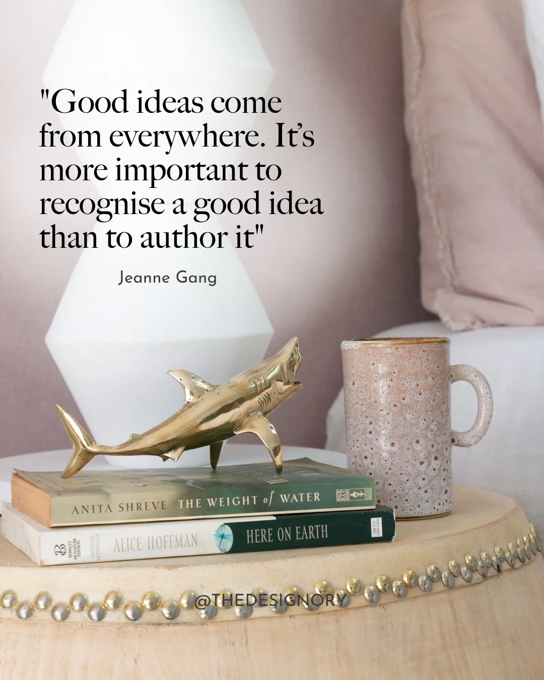 Good ideas are everywhere. It&rsquo;s not about who came up with them first, but how thoughtfully they&rsquo;re recognised, refined, and brought to life within a space. That&rsquo;s where the magic happens.

#TheDesignory #DesignInspiration #Consider