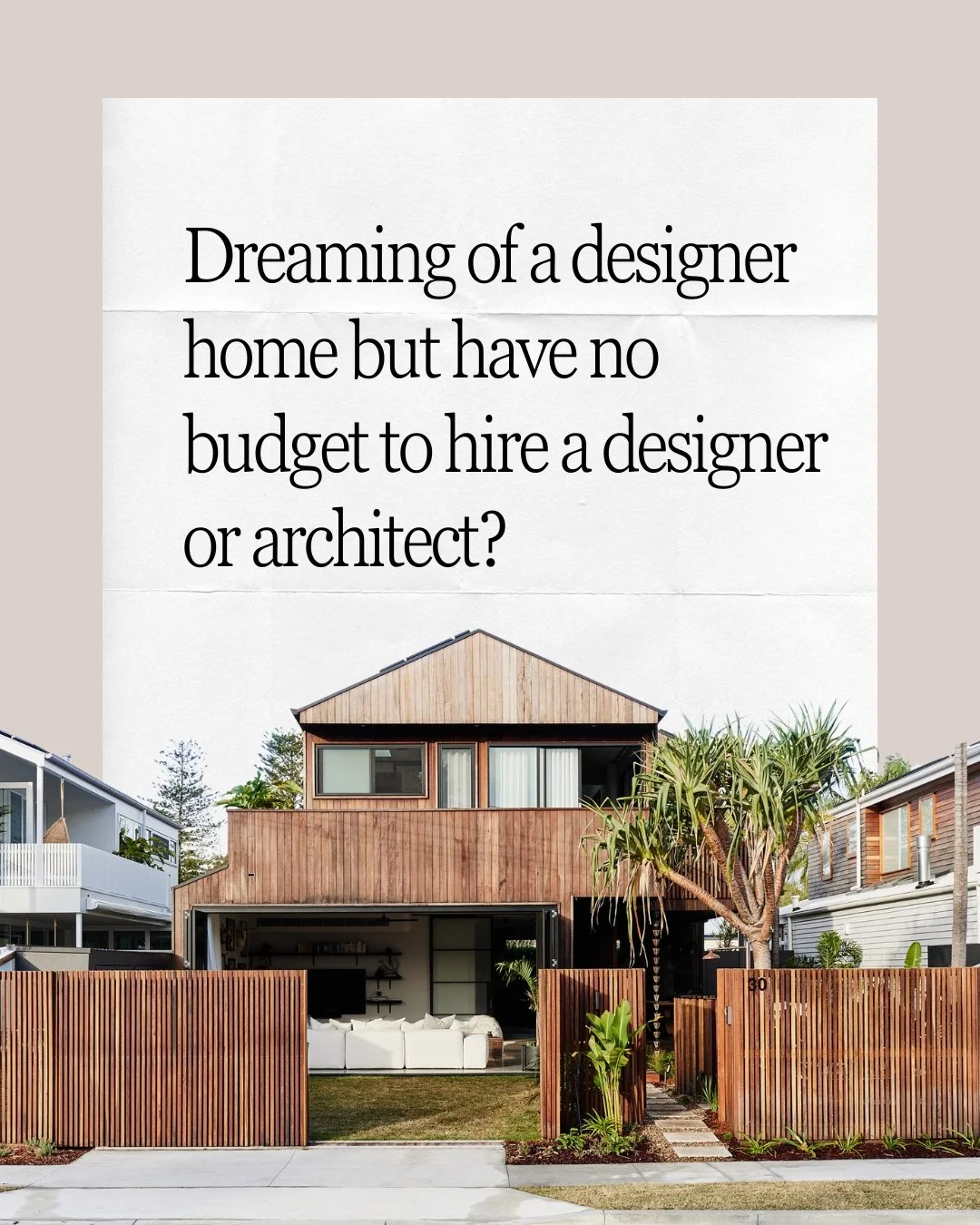 Did you know that full architectural and interior design plans for a home can cost anywhere between $25,000&ndash;$100,000? We know &mdash; because we&rsquo;ve spent over 20 years creating them and designing more than 400 homes.

But here&rsquo;s the