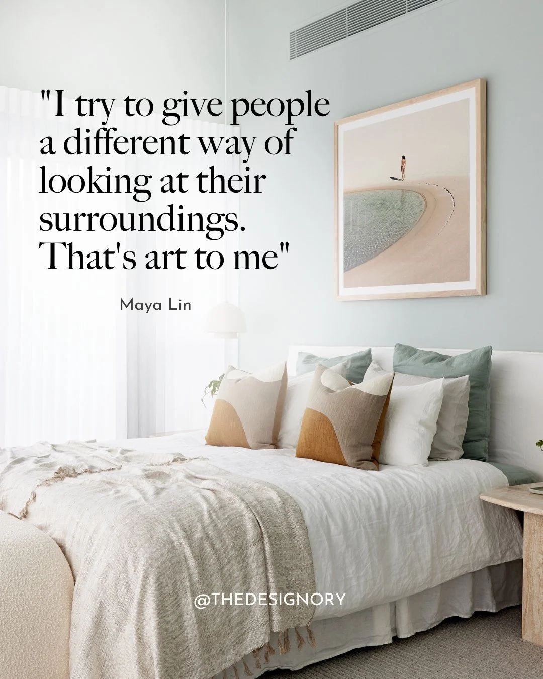 Art has the power to shift how we see and feel in a space. When design is thoughtful, it gently reframes our everyday surroundings and turns them into something more meaningful, more personal, and more lived in.

#TheDesignory #DesignInspiration #Art