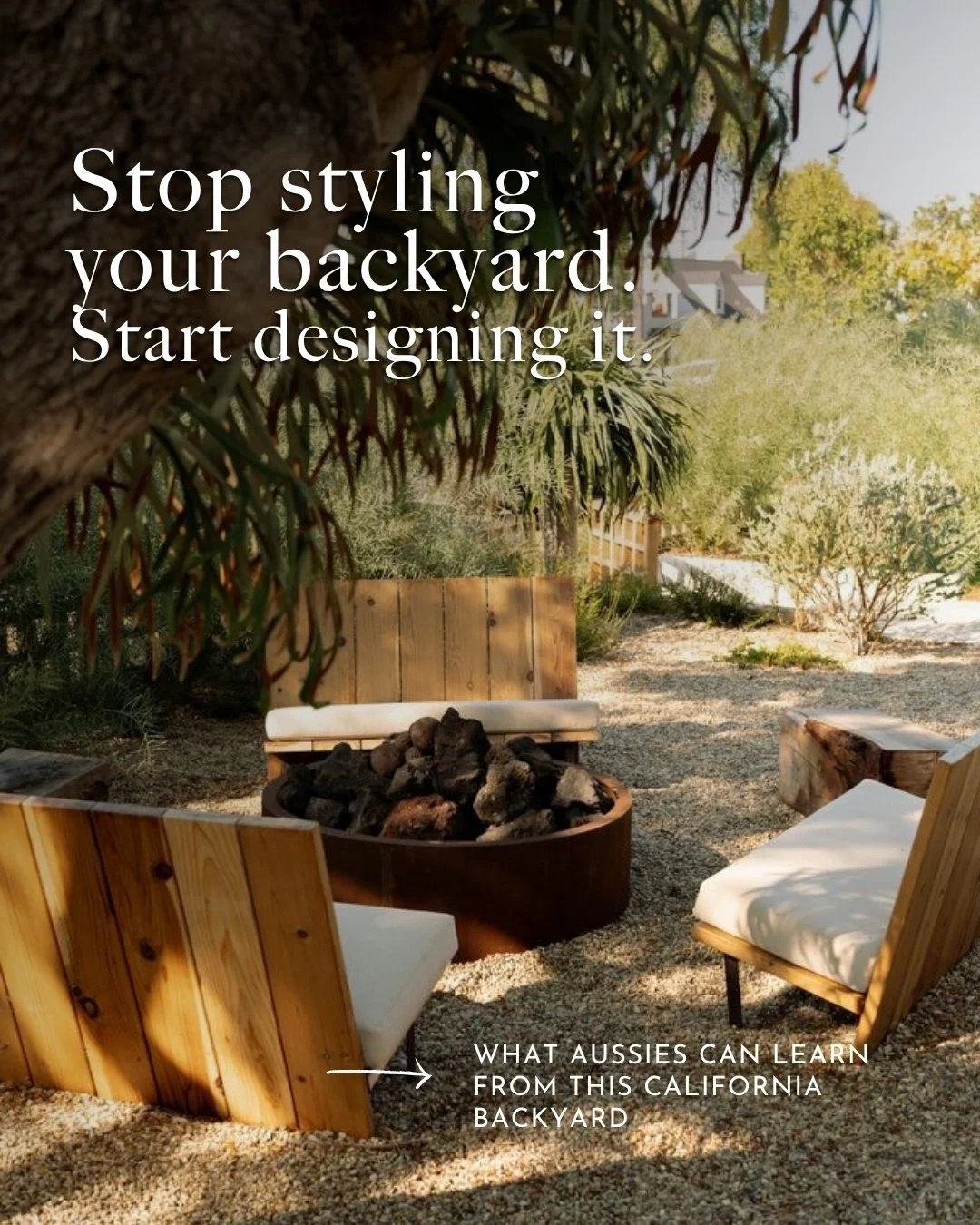 A Californian garden that feels less &ldquo;designed&rdquo; and more discovered 🌿 This project is such a beautiful reminder that the best exterior spaces aren&rsquo;t just styled &mdash; they&rsquo;re lived in.  Originally inspired by Cliff May&rsqu