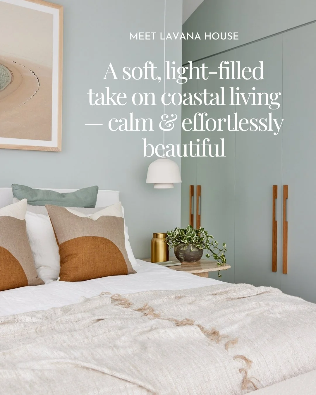 Lavana House was designed to feel calm from the moment you walk in &mdash; layered with warm neutrals, natural textures and spaces that flow beautifully with the Australian lifestyle.

This is coastal style reimagined.
Timeless, refined and deeply li