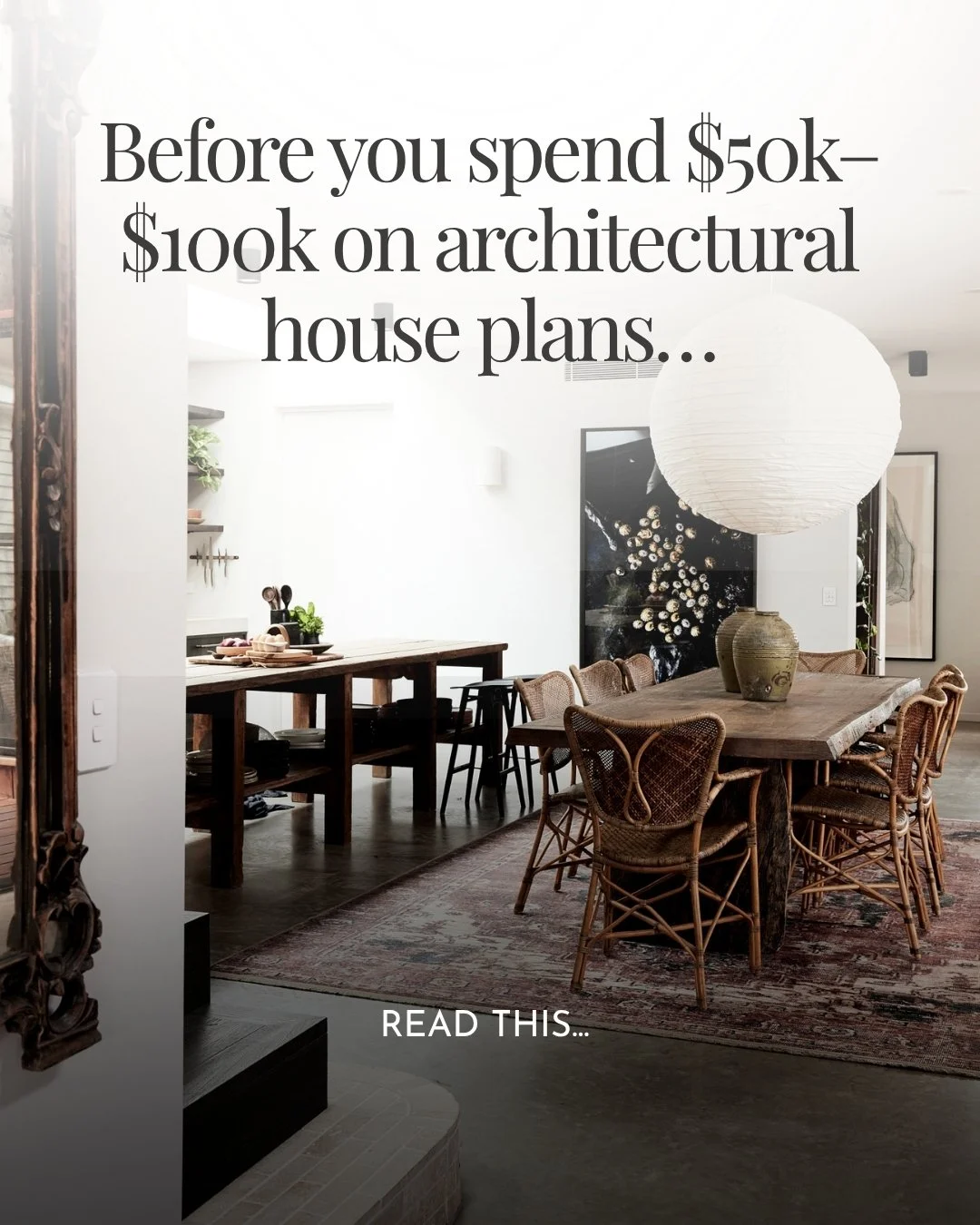 Building a home in Australia is one of the biggest financial decisions you&rsquo;ll ever make.

And with construction costs, council approvals, builder pricing, design fees and budget pressure all part of the process&hellip; the plan you start with m