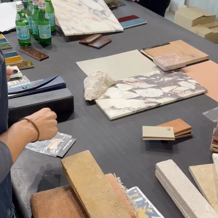 As designers, we live for samples.

Fabric swatches, flooring boards, stone pieces, paint cards, hardware finishes&mdash;there&rsquo;s something magical about seeing and feeling materials together in real life. No matter how good digital images are, 