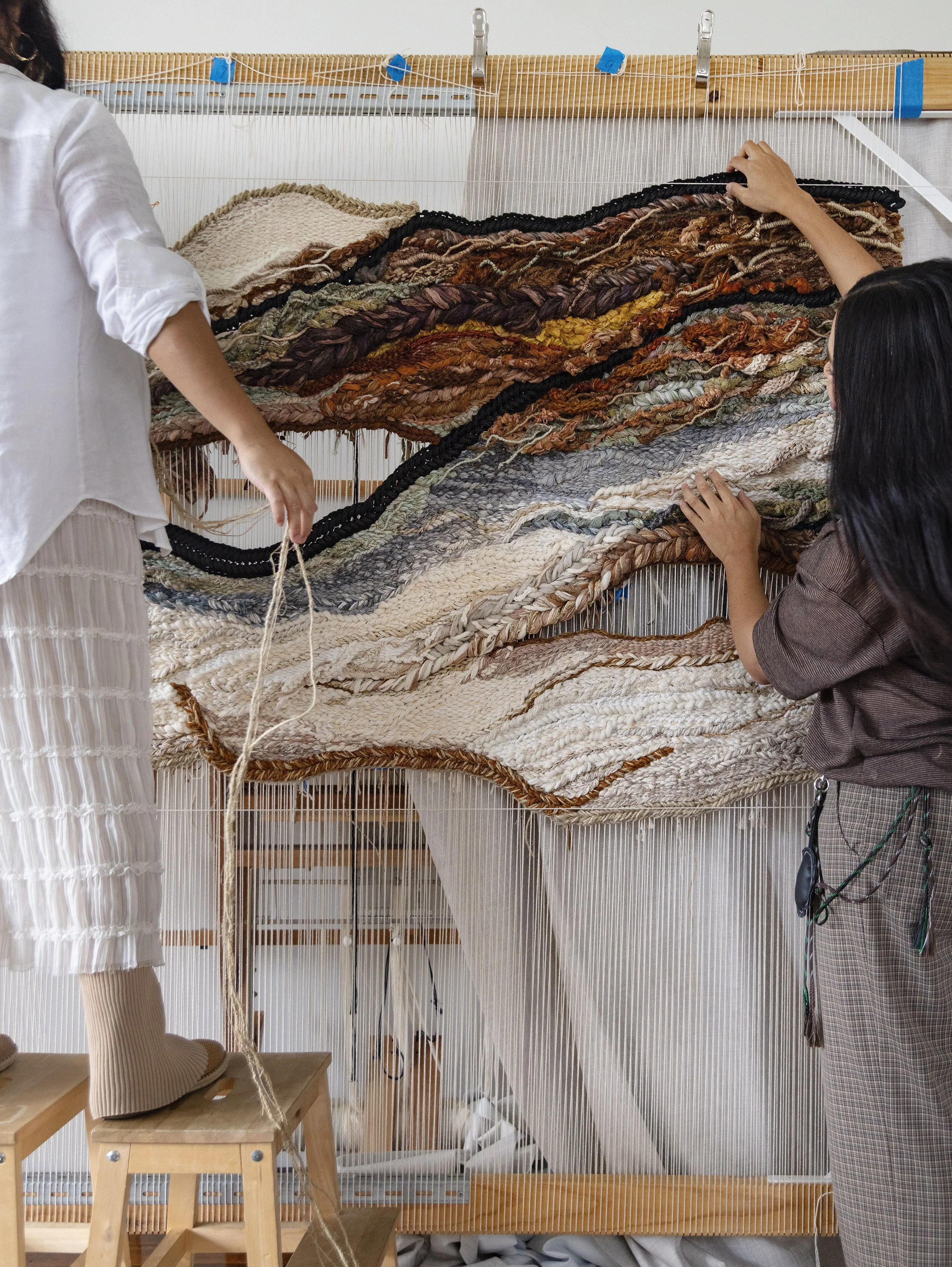 Textile Art with Memory, Texture and Soul