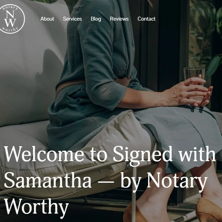 𝐄𝐱𝐜𝐢𝐭𝐢𝐧𝐠 𝐧𝐞𝐰𝐬!
After years of serving clients across Michigan with notary, loan signing, and officiant services, 𝑰’𝒗𝒆 𝒐𝒇𝒇𝒊𝒄𝒊𝒂𝒍𝒍𝒚 𝒍𝒂𝒖𝒏𝒄𝒉𝒆𝒅 𝒎𝒚 𝒏𝒆𝒘 𝒘𝒆𝒃𝒔𝒊𝒕𝒆: www.signedwithsamantha.com
It’s a spa