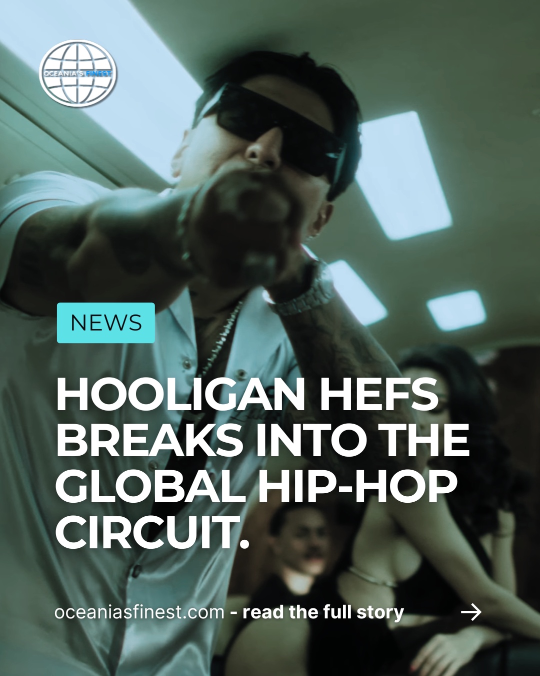 HOOLIGAN HEFS PUSHES AUSRAP ONTO A GLOBAL STAGE.