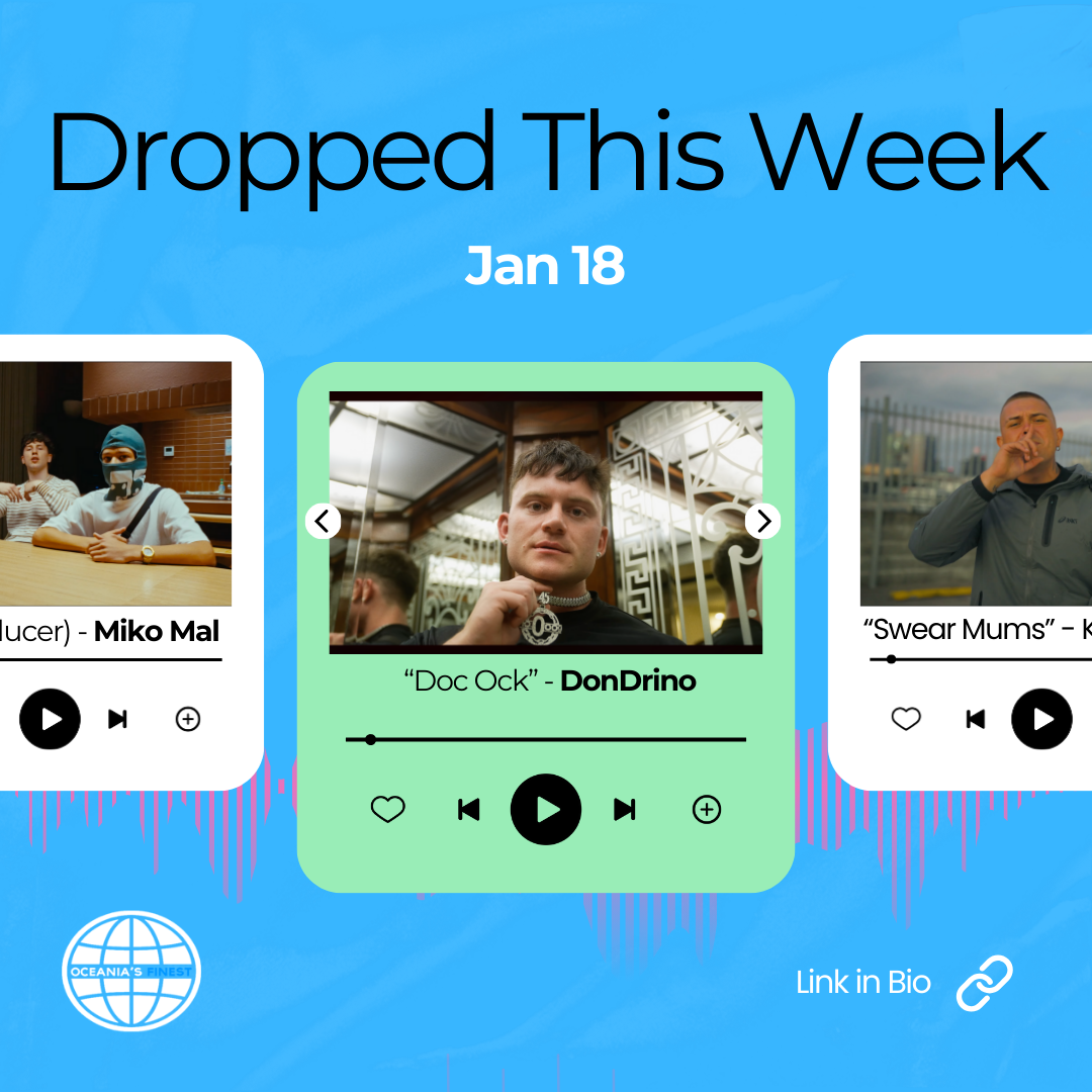 DROPPED THIS WEEK: JAN 18