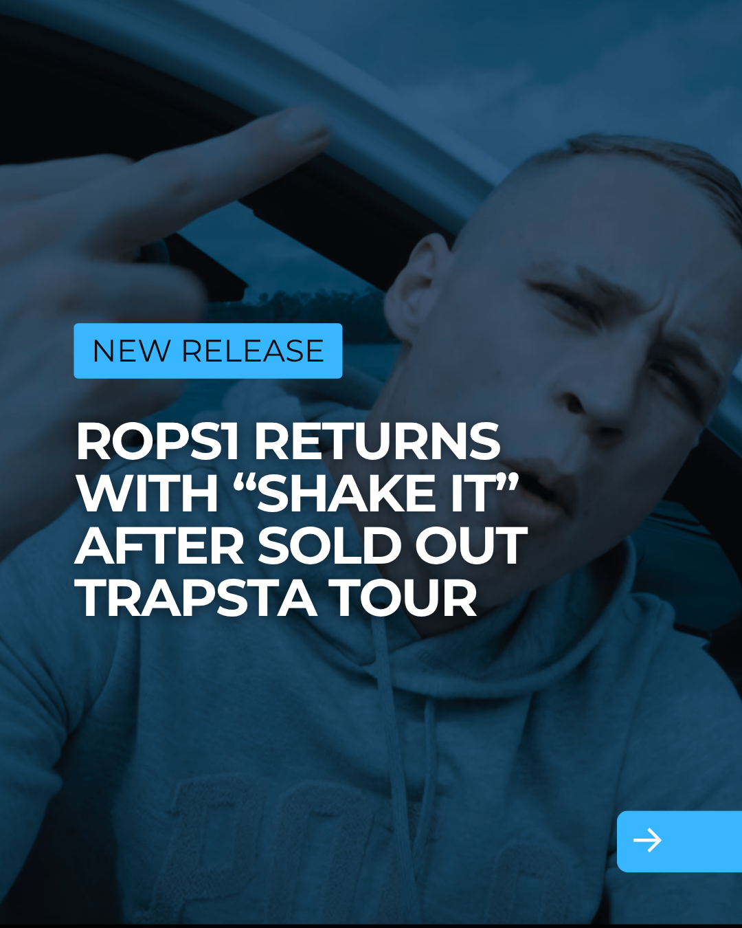 Rops1 Returns with “SHAKE IT” After Sold Out TRAPSTA Tour