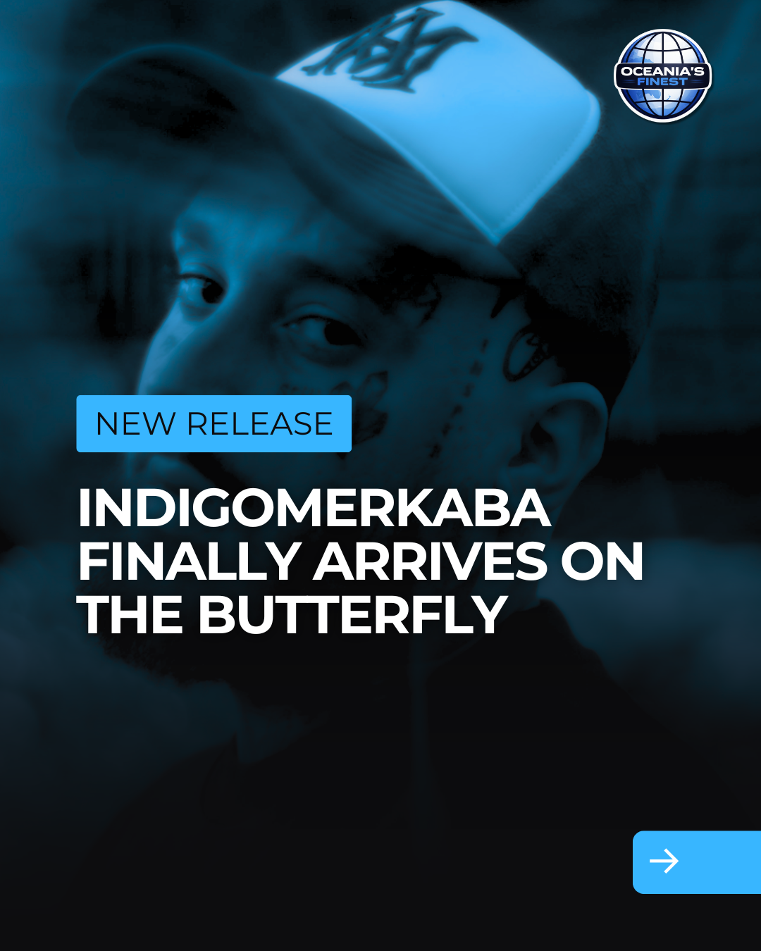indigomerkaba Completes His Transformation with “The Butterfly”