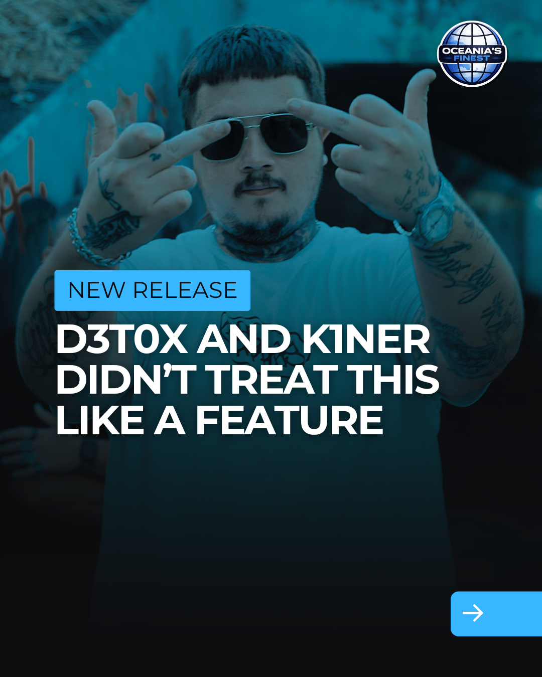 TRC's D3T0X and K1NER Link Up for "SMOKE"