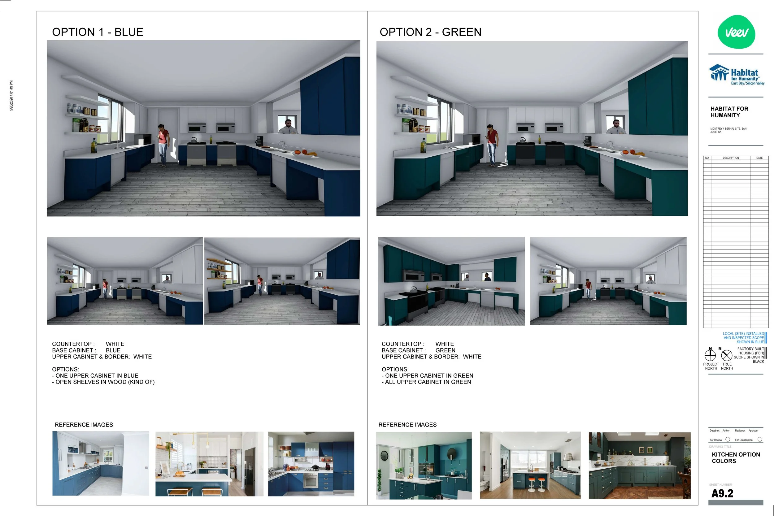 Interior color proposed