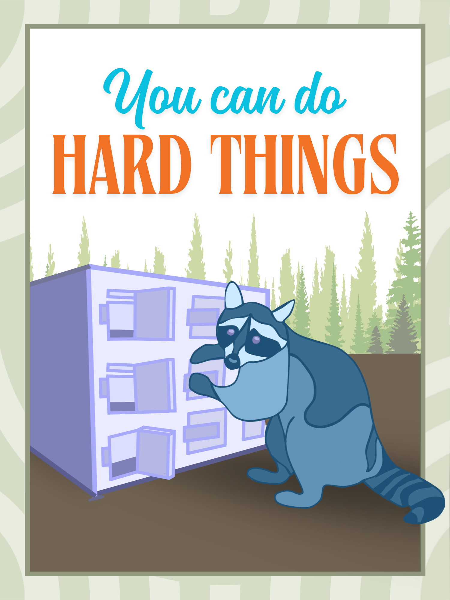 Inspired by raccoon puzzle box research