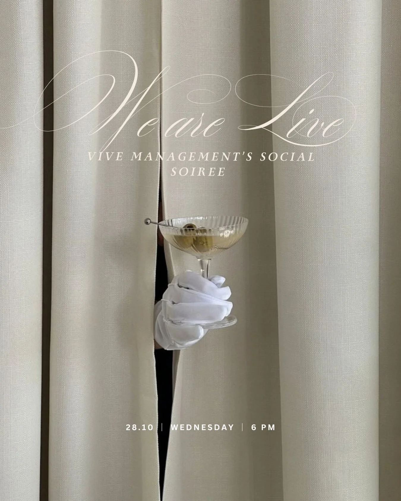 WE ARE LIVE!! Join us for the 2026 Social Soir&eacute;e - a night full of conversation, fresh perspective and genuine connection. 

An opportunity to expend your network amongst Marketing, PR and social media. So grab a friend and make sure you grab 