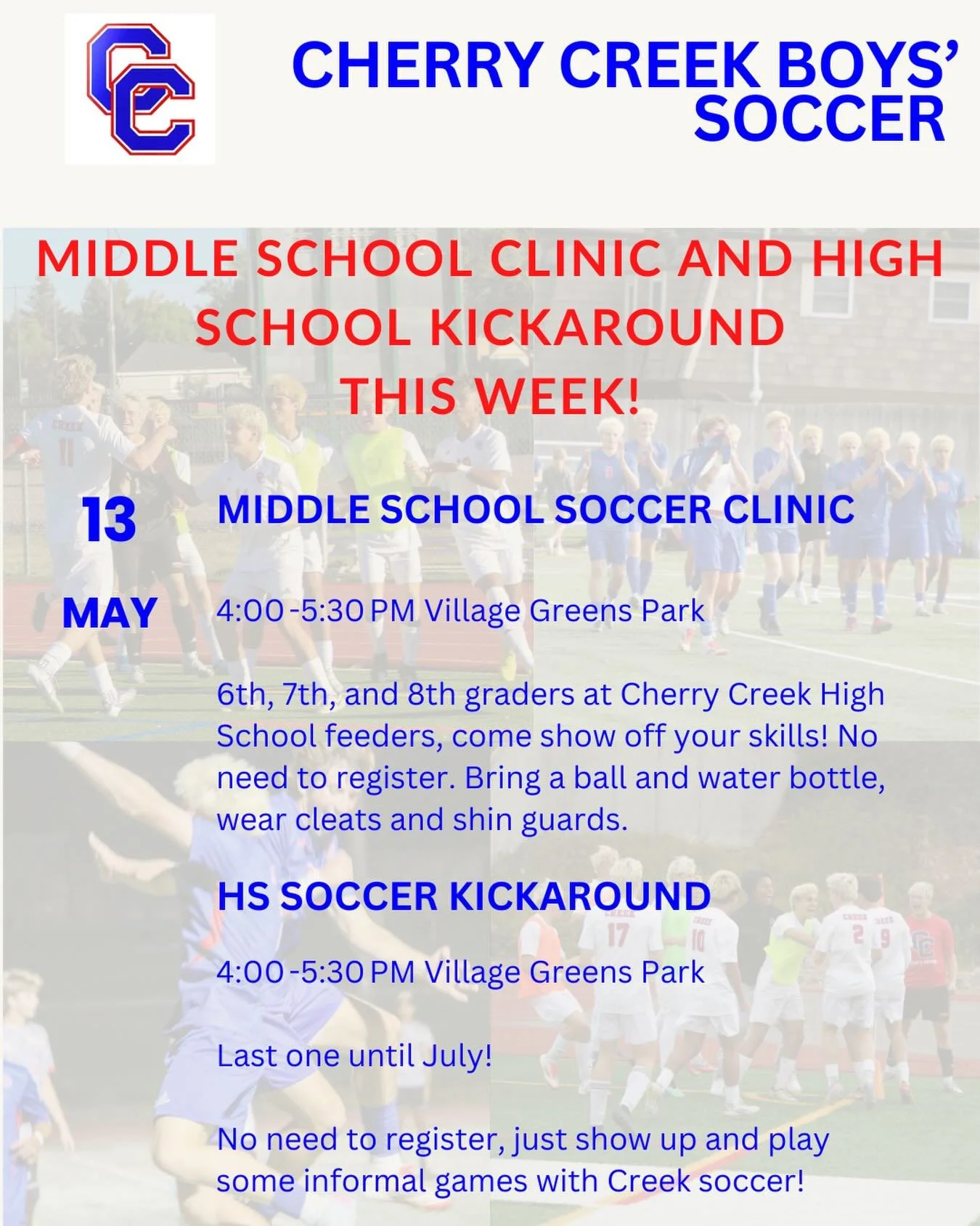 See you Wednesday!