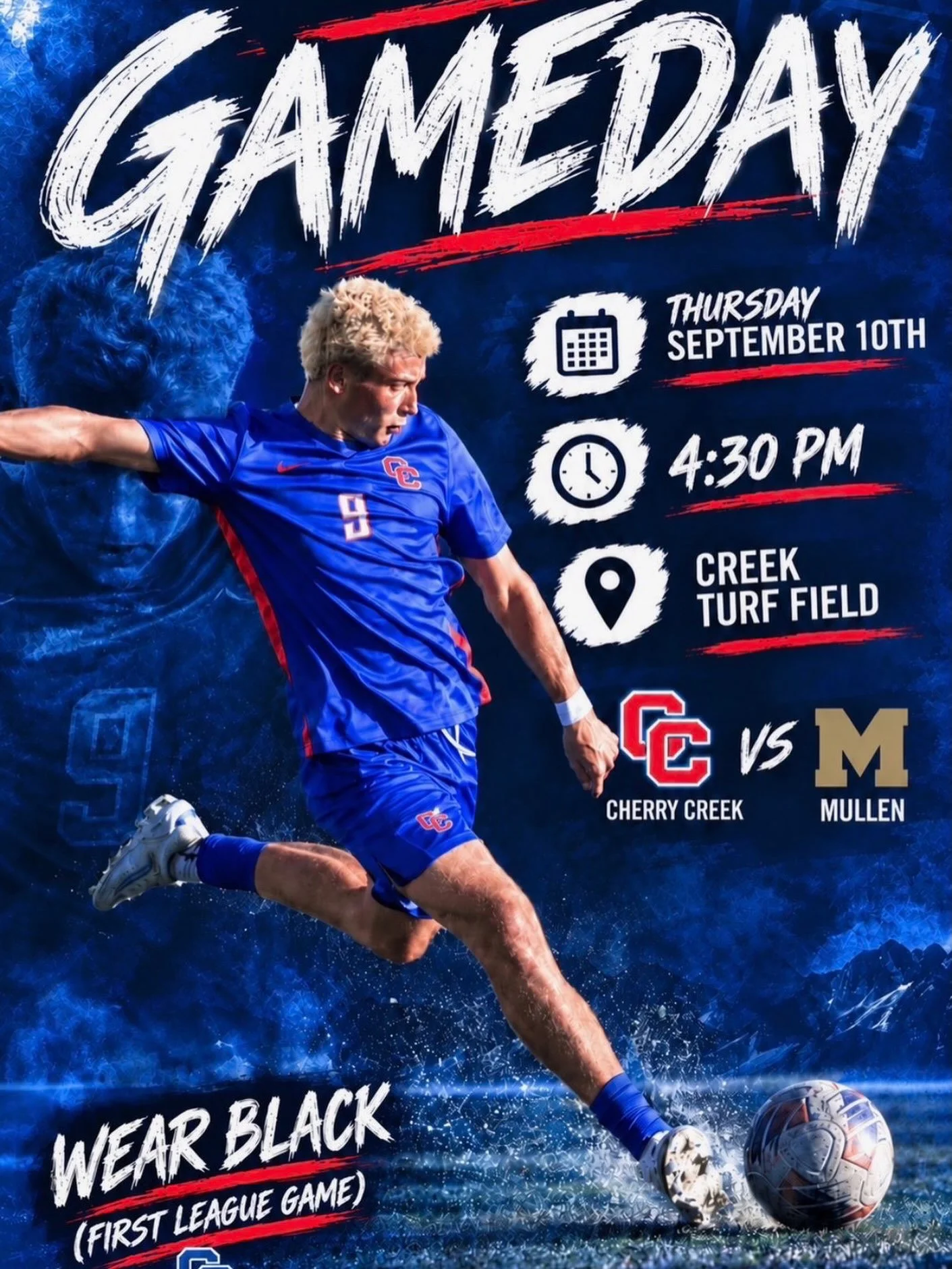 Let&rsquo;s GO! 🖤 ❤️ 💙