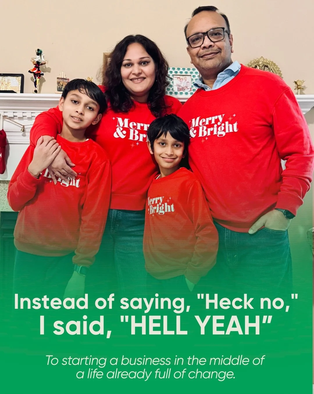 Starting a business rarely happens when life is perfectly figured out. Sometimes you just have to say &ldquo;HELL YEAH&rdquo; and build it as you go&hellip;

This is for anyone who&rsquo;s ever started something while juggling family, change, uncerta