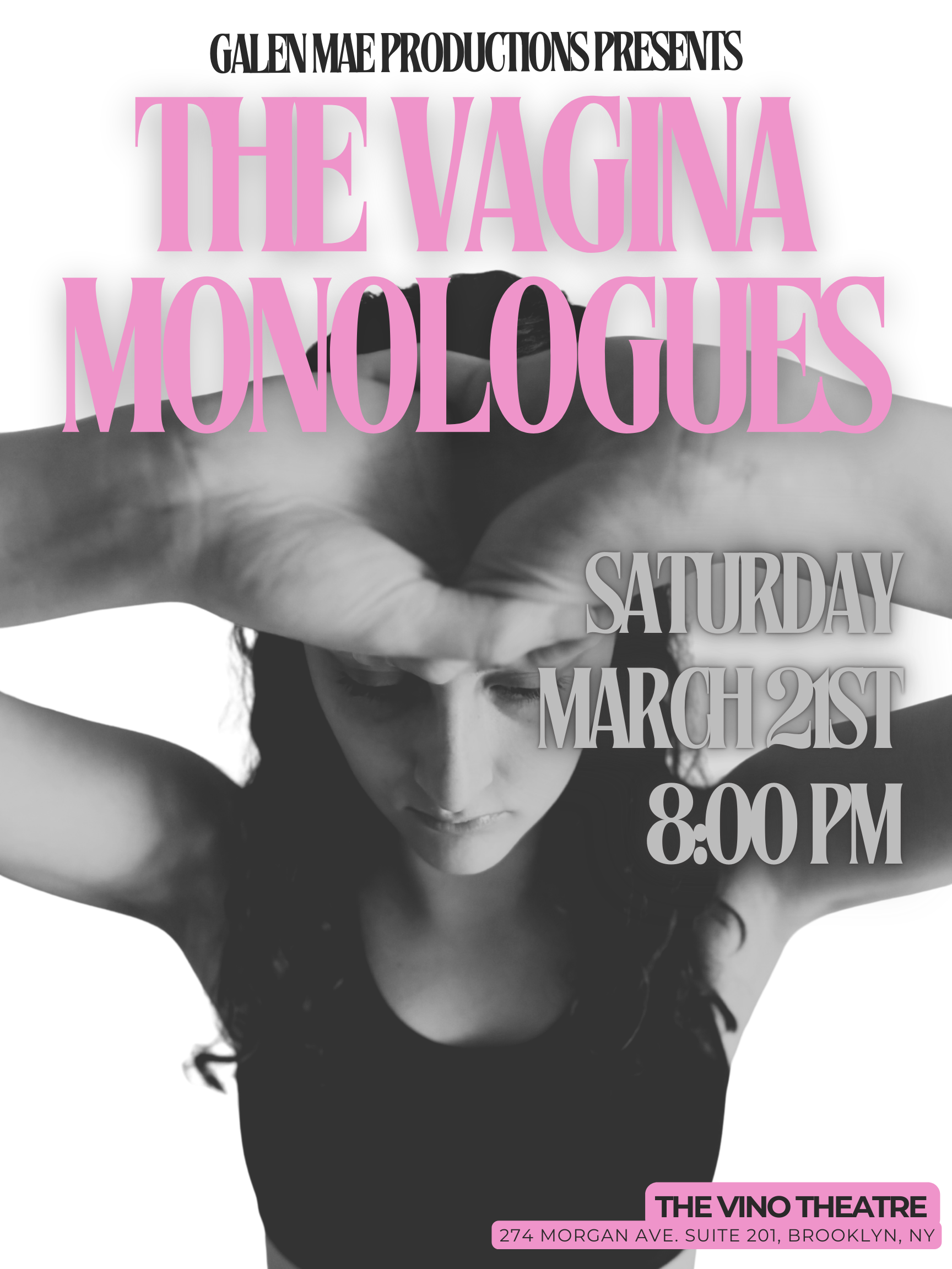 The Vagina Monologues - Saturday: March 21st (Evening Performance)