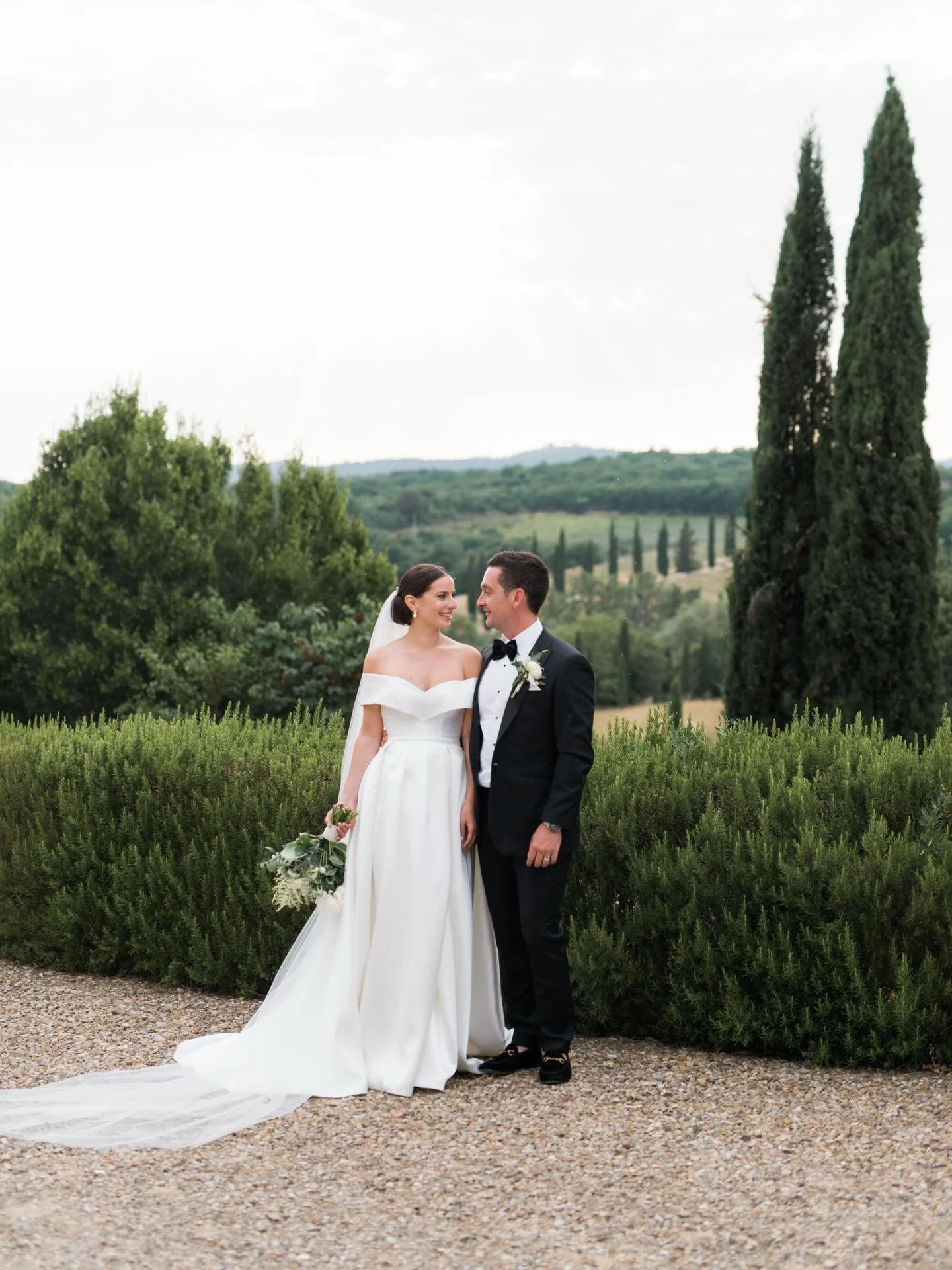 A perfect day in Tuscany.