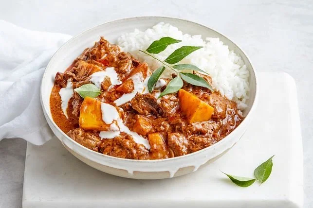 Creamy Coconut Beef and Pumpkin Curry