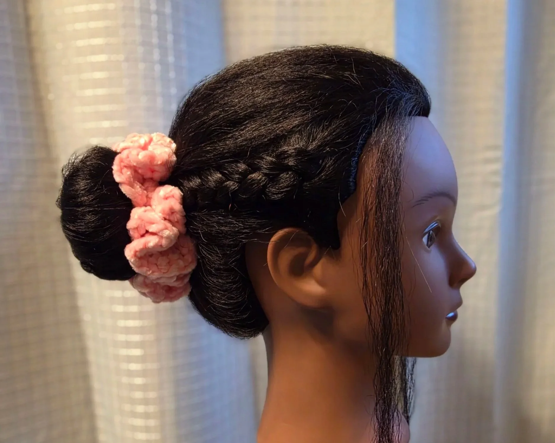 handmade-crochet-scrunchie-classic-velvet-pink-lemonade-jasmyn-steele.jpg