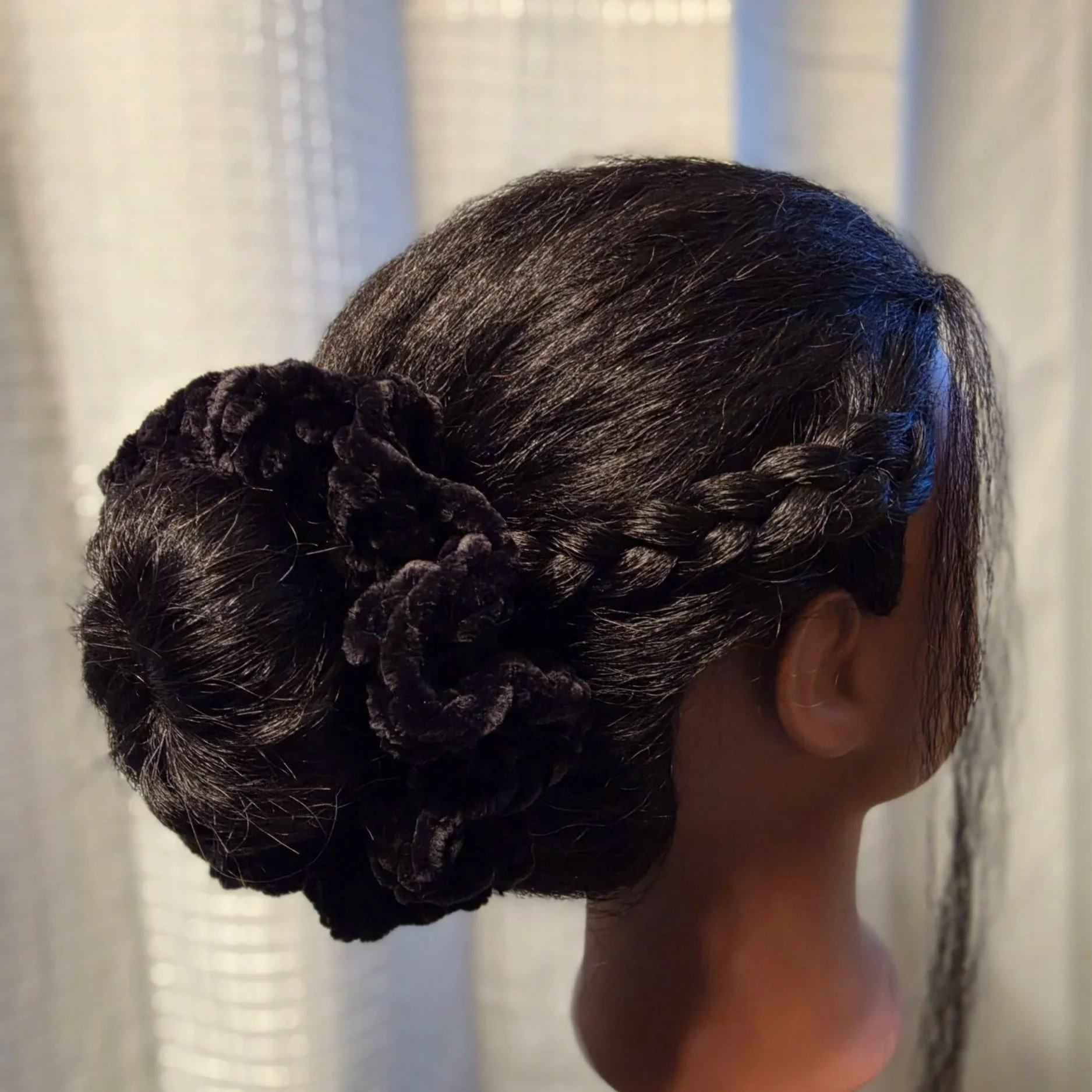 handmade-crochet-scrunchie-bold-velvet-black-licorice-jasmyn-steele.jpg