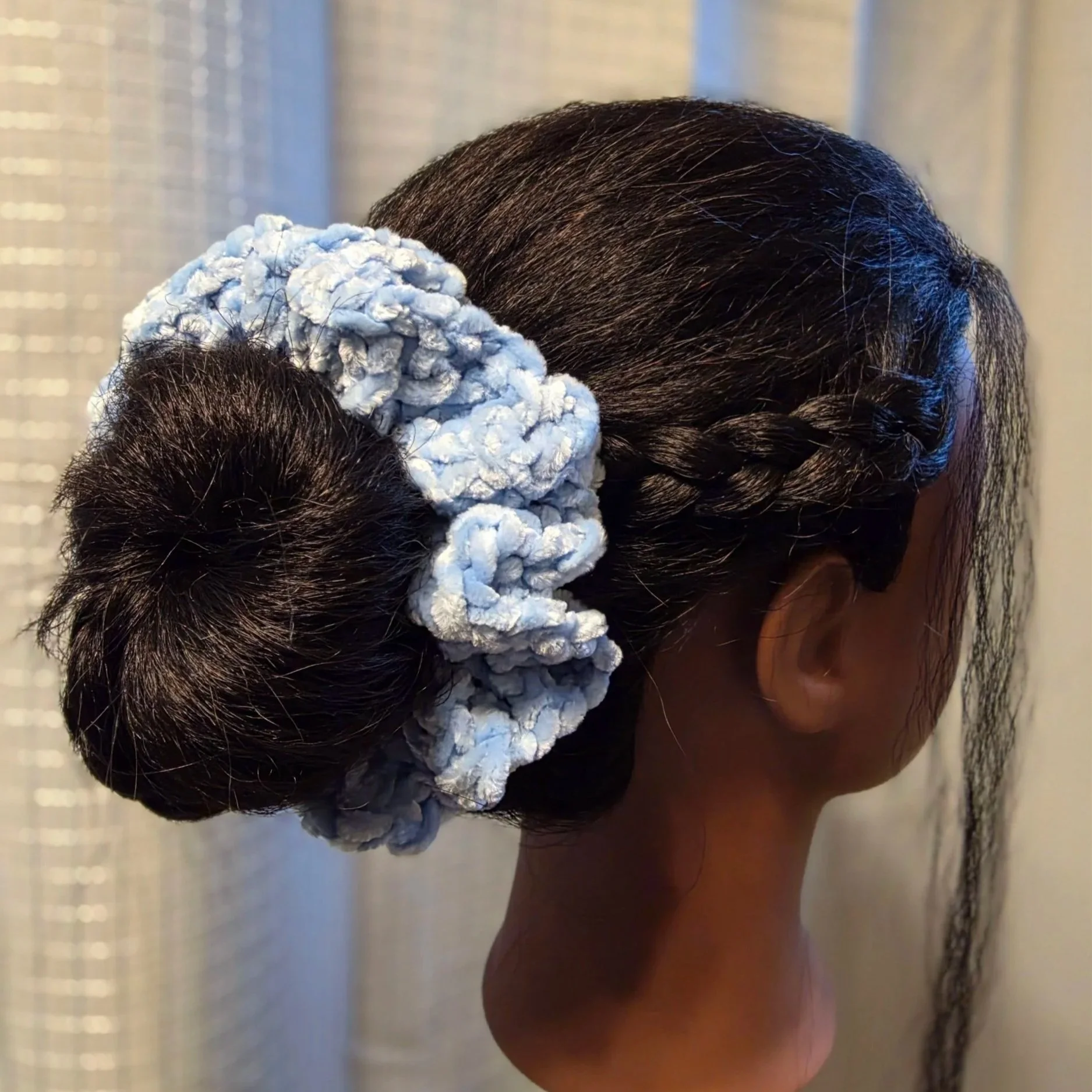 handmade-crochet-scrunchie-bold-velvet-blueberry-frost-jasmyn-steele.jpg