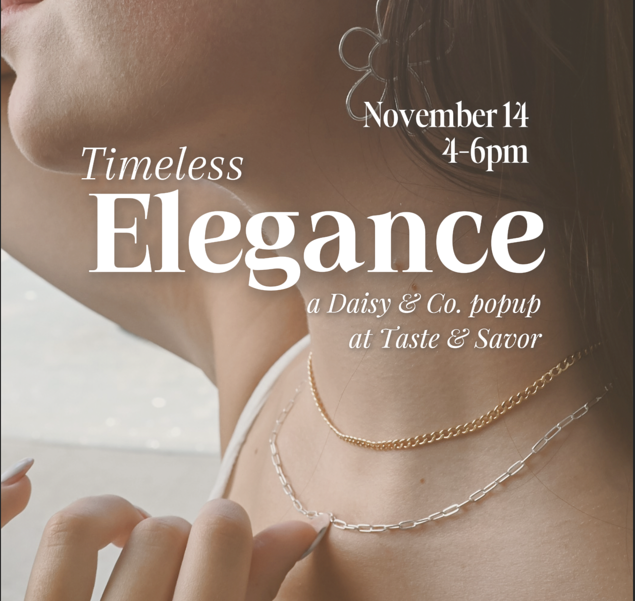 Daisy & Co. Permanent Jewelry Popup