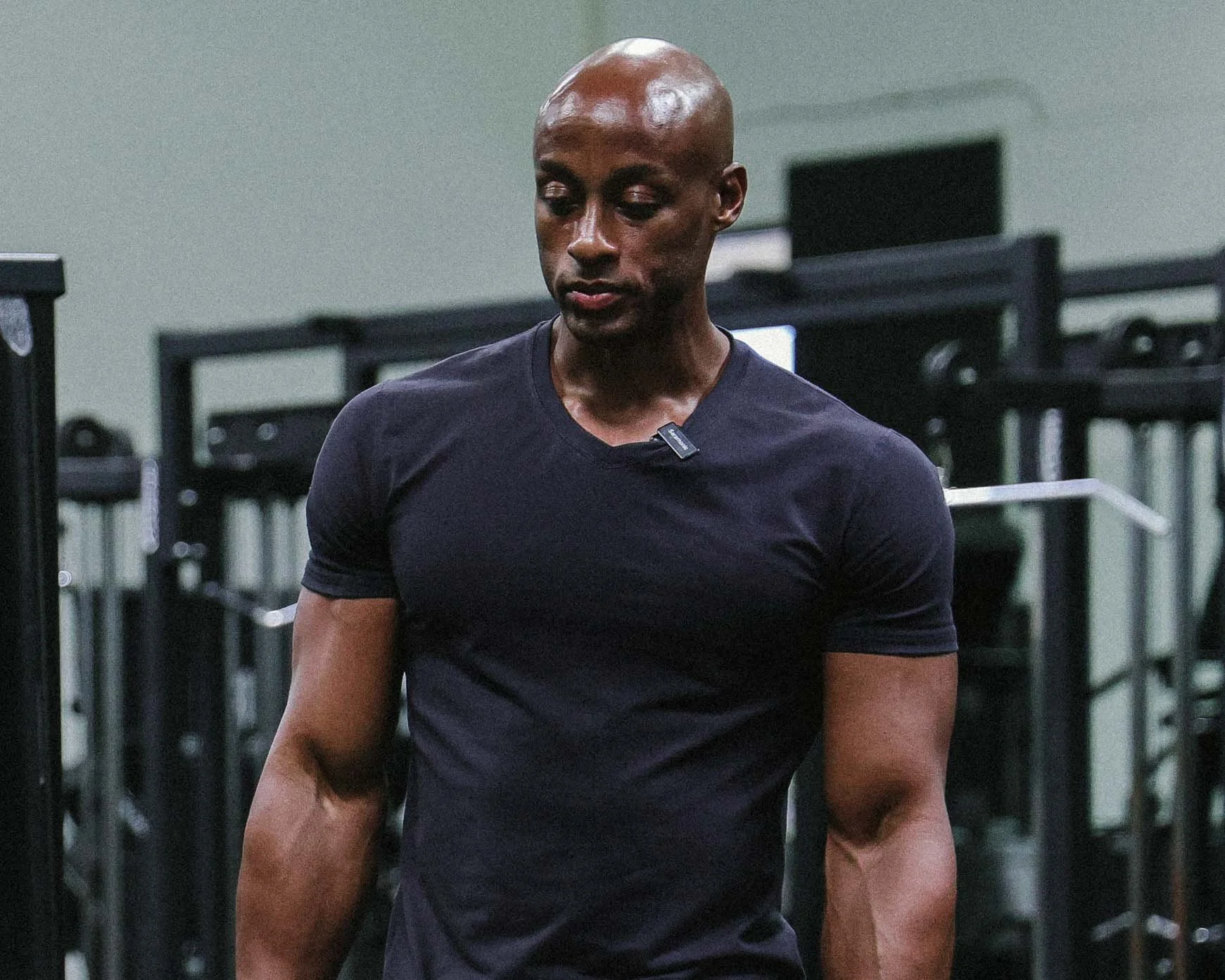 Akram Hameed, Scottsdale executive fitness coach, in the gym