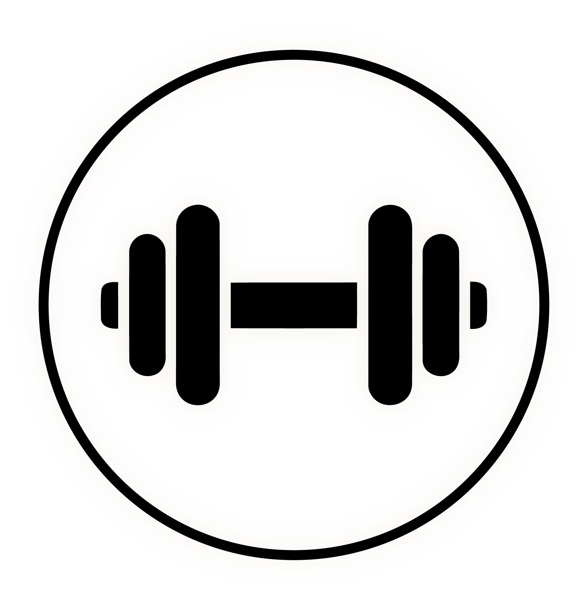 Dumbbell icon representing strength training