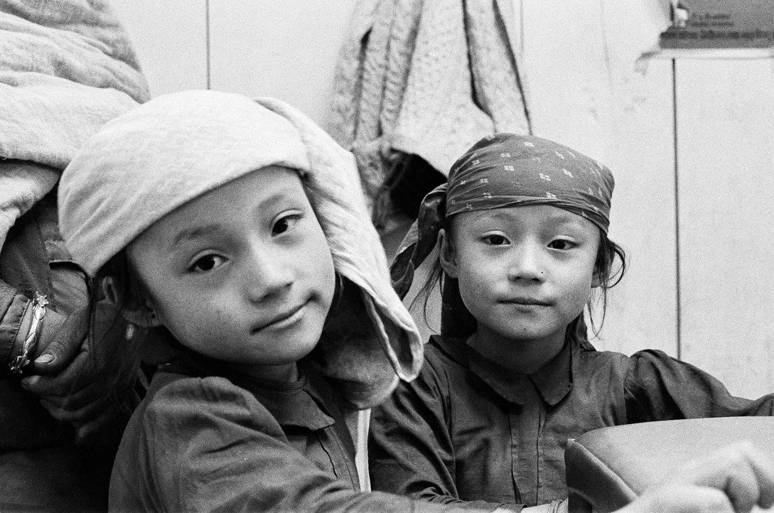 twins, both with lobar pneumonia